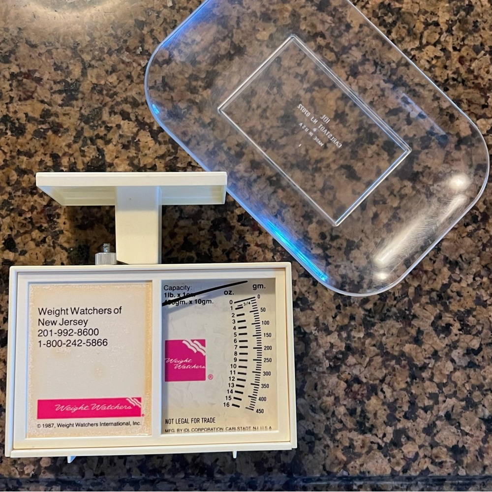 3/$30 Vintage Weight Watchers Scale
